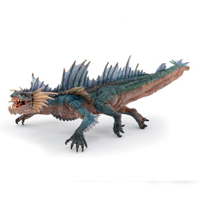 Figurine Dragon des mers Papo en PVC, Collection Fantastique, jouet éducatif idéal pour enfants et collectionneurs