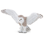 Figurine Harfang volant Papo en PVC, Collection Animaux sauvages, jouet éducatif idéal pour enfants et collectionneurs
