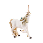 Figurine Licorne dorée Papo en PVC, Collection Monde enchanté, jouet éducatif idéal pour enfants