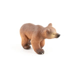 Figurine Ourson des Pyrénées Papo en PVC, thème forêt, Collection Animaux sauvages, jouet éducatif idéal pour enfants et collectionneurs