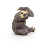Paresseux Papo en PVC, Collection Animaux sauvages, jouet éducatif idéal pour enfants et collectionneurs