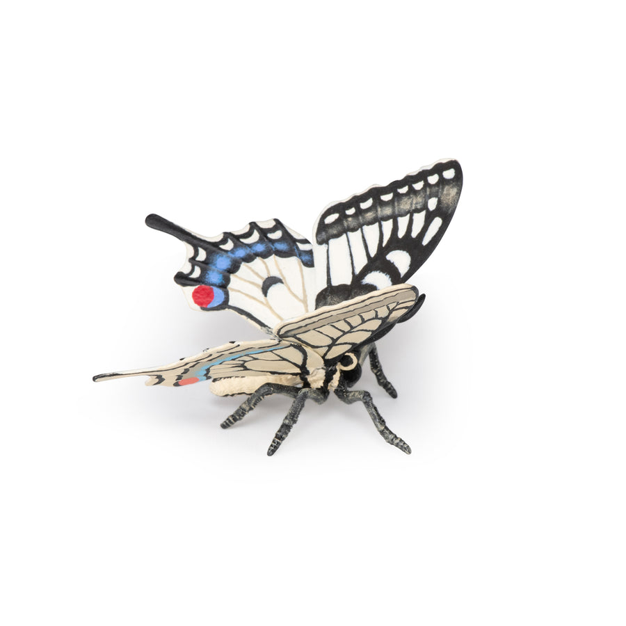 Figurine Papillon Machaon Papo en PVC, thème insectes, Collection Animaux des jardins, jouet éducatif idéal pour enfants et collectionneurs