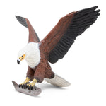 Figurine Aigle pêcheur d'Afrique Papo en PVC, thème oiseaux, Collection Animaux sauvages, jouet éducatif idéal pour enfants et collectionneurs