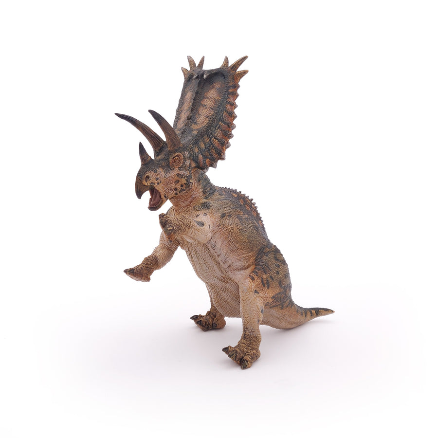 Pentacératops Papo en PVC, Collection Dinosaures, jouet éducatif idéal pour enfants et collectionneurs