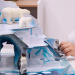 Figurine Ours polaire Papo en PVC, Collection Animaux sauvages, jouet éducatif idéal pour enfants et collectionneurs